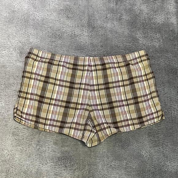 Old navy gingham mini pj shorts - Picture 6 of 7